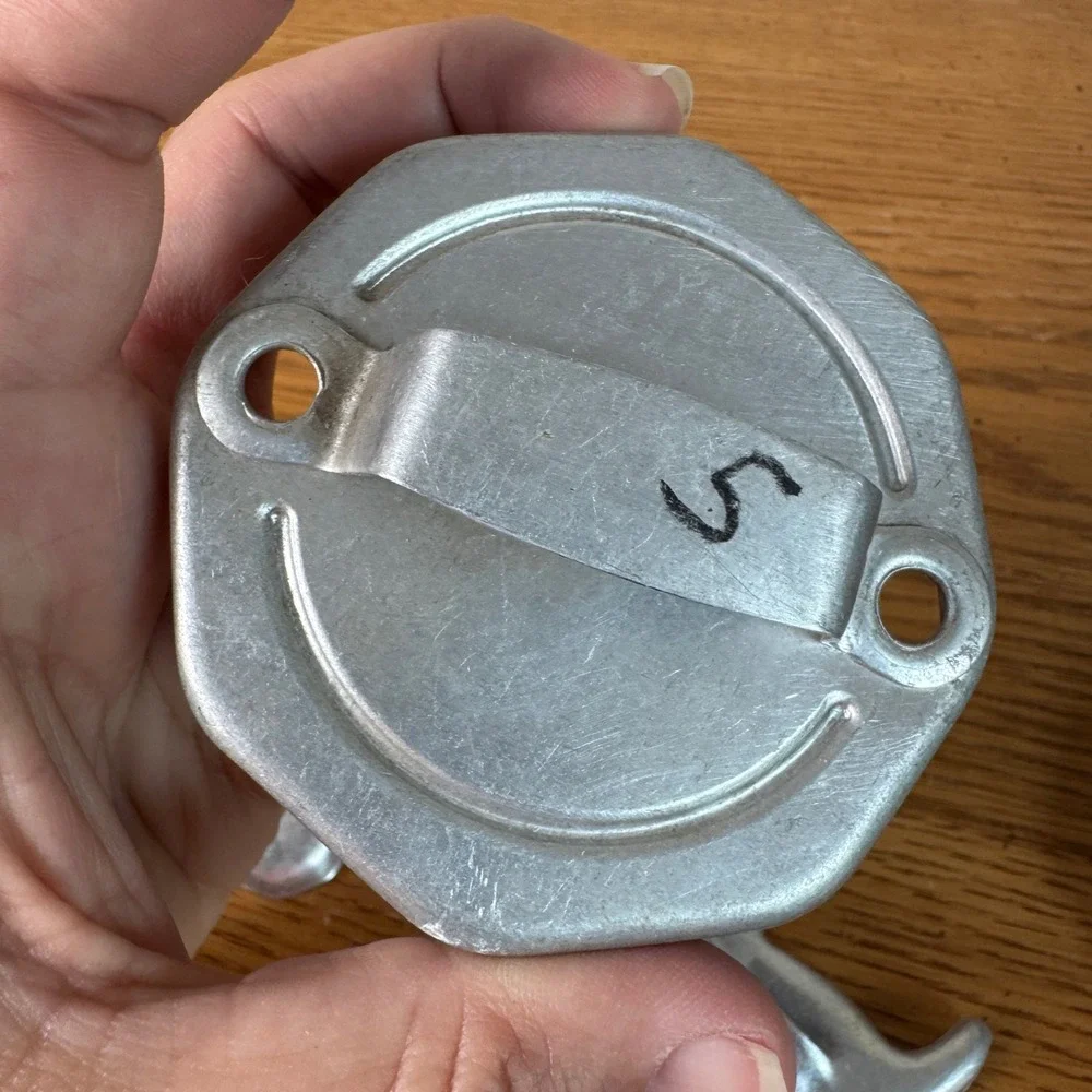 Vintage Aluminum‎ Cookie Biscuit Cutters Camel Scottie Dog Santa Octagon Metal
